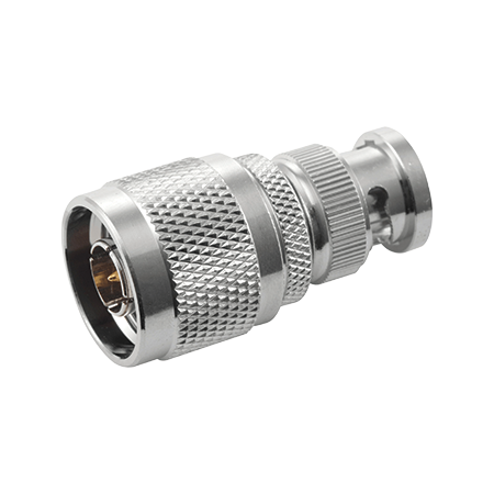 BNC Plug to 'N' Type Plug Adaptor