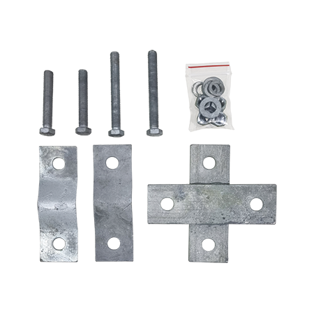 Base Station Antenna Mount - Right Angled, Galvanised