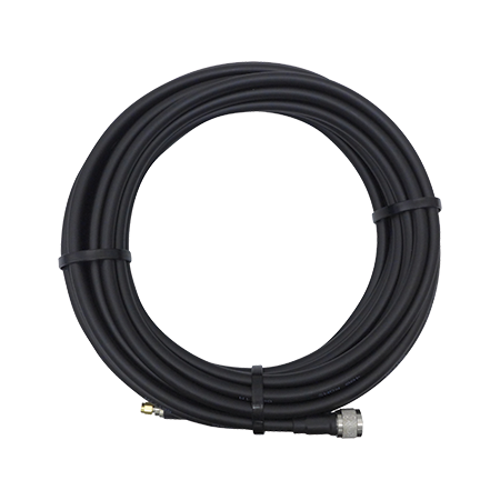 30m Pre-terminated Lead LMR-LL400 'N' Type Plug to SMA Plug