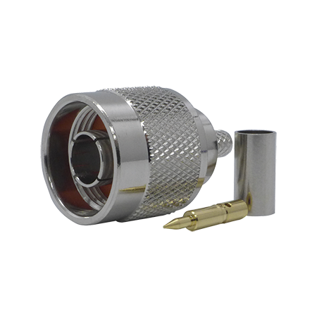 'N' Plug for LL/LMR195/RG58 50 Ohm Crimp