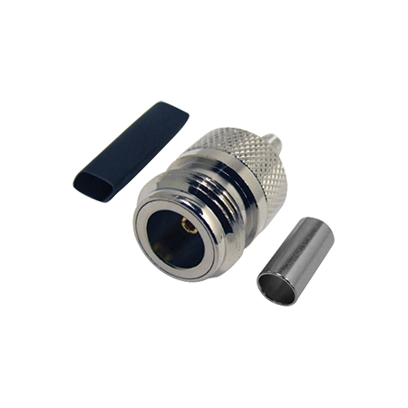 'N' Socket for LL/LMR195/RG58 50 Ohm Crimp