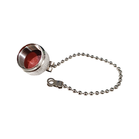 12mm 'N' Socket Cap with Security Chain