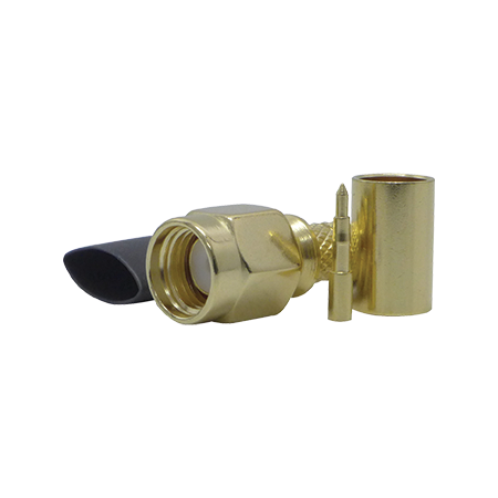 SMA Crimp Plug for LL-LMR195 and RG58 50 Ohm Cable