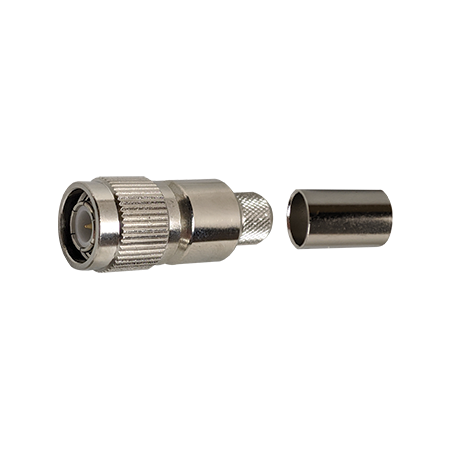 TNC400 Straight Plug (No Solder) for LL-LMR400 Cable