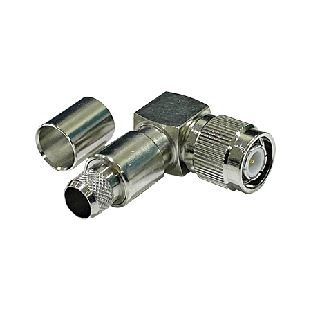 TNC400 Right Angled Plug (No Solder) for LL-LMR400 Cable
