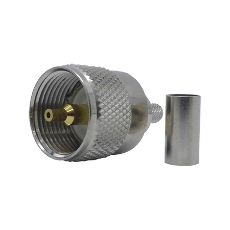 UHF Crimp Plug for LL-LMR195 and RG58 50 Ohm Cable