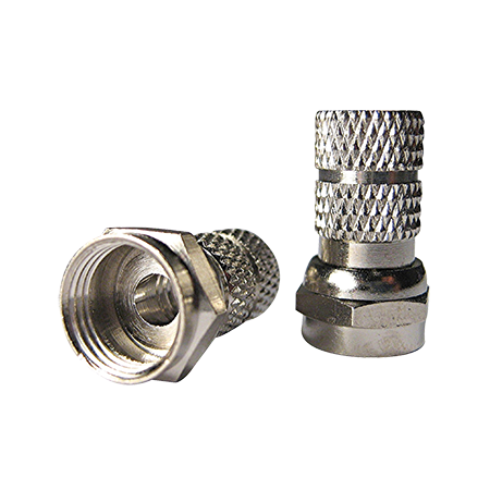 RG59 ‘F’ Type Twist On Connector (2 Pack)