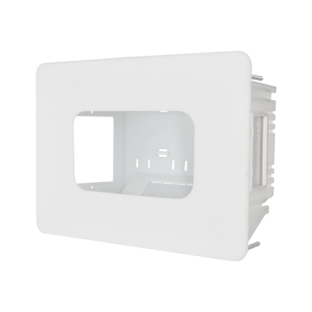 Recessed Wall Box with Built-in Cable Management System