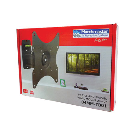 23-42" 20kg 360° Tilt and Swivel TV Bracket