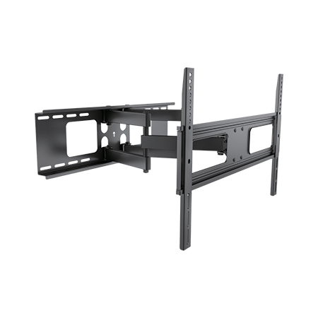37-80"* 50kg Heavy-duty Tilt and Swivel Extendable Dual Arm TV Bracket