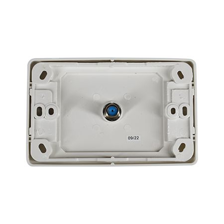 'F' Type TV Outlet Plate