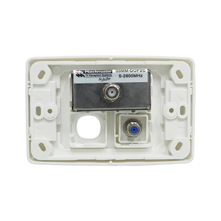Satellite/FTA/PDR Outlet Plate