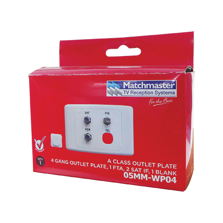 Satellite/FTA/PDR Outlet Plate