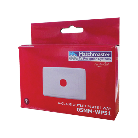 1 Way Outlet Plate