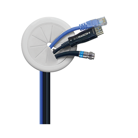 60mm Wall Entry Point for Audio and Video Cable Management (5 Pack)