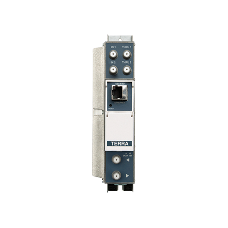 8x DVB-S/S2 to 8x DVB-T Transmodulator