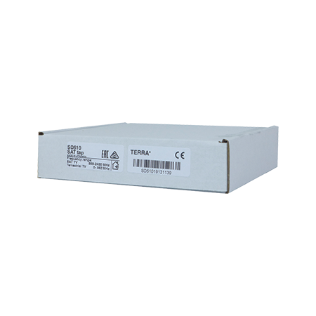 TERRA 5 Wire Tap 10dB 4 Satellite 1 Terrestrial