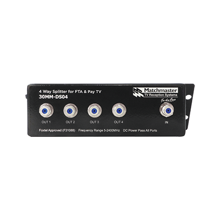 4 Way Splitter for FTA and Pay TV