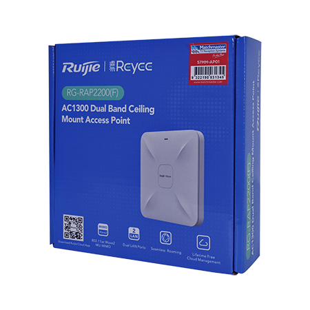 Wi-Fi Access Point AC1300 802.11ac Dual-bands 1.3 Gbps (100Mbps Uplink)