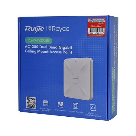 Wi-Fi Access Point AC1300 802.11ac Dual-bands 1.3 Gbps