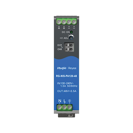 120W AC/DC DIN-Rail Power Supply
