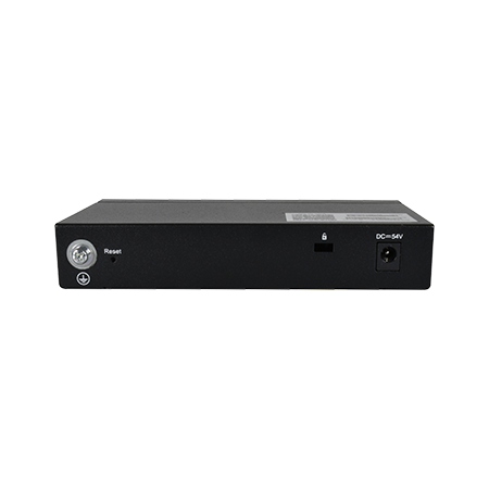 6 Port Gigabit Managed Network Switch (4 Port PoE, 2 Uplink)