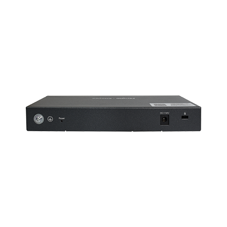 9 Port Gigabit Managed Network Switch (8 Port PoE, 1 Uplink)
