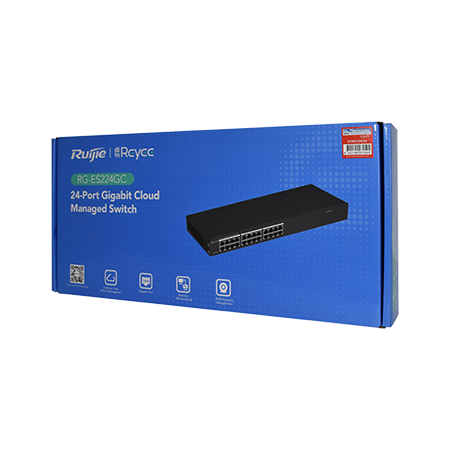 24 Port Gigabit Managed Network Switch