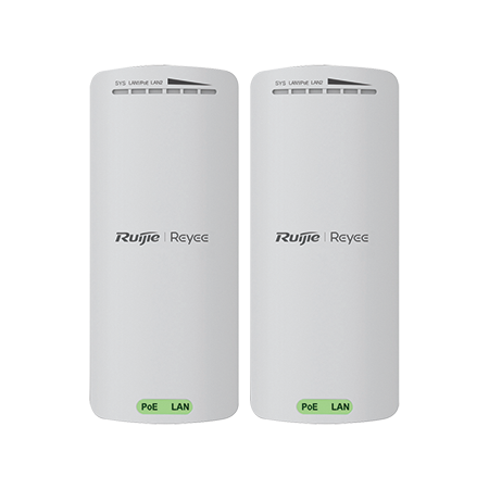 8dBi 500m Wireless Network Bridge, Dual 10/100 LAN Ports