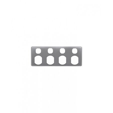 Puma - 4 Gang Fixed Power Point Double Pole 10A  White x15 - PUBIG4