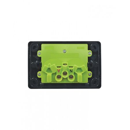 Puma - Power Point Switched 2 Gang, 10A 250V~  Black x10 - PUPP2GBK