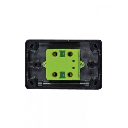 Switch Oven 45A 250V~ Double Pole, Horizontal  Black x5 - PUSWDPOV45BKH