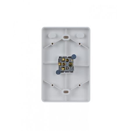 Puma - Switch Vertical 1 Gang 10AX/16A 250V Vandal Proof  x10 - PUSWV1GVP