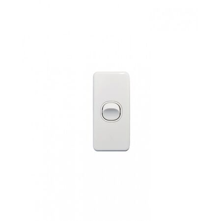 Puma - Switch Vertical Architrave 1 Gang 10AX/16A 250V~  x10 - PUSWVA1G