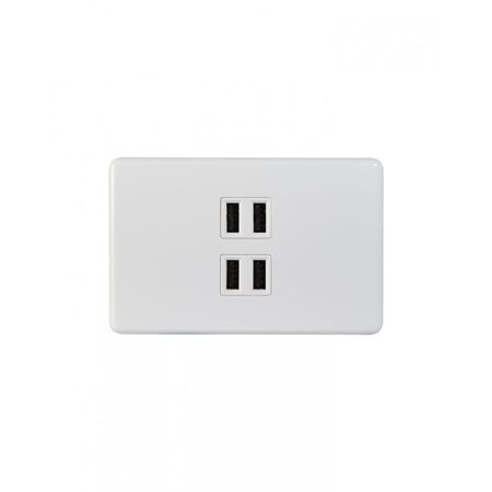 Puma - USB Charger Plate, 3.4A Quad Fully Integrated  x5 - PUUSB4G
