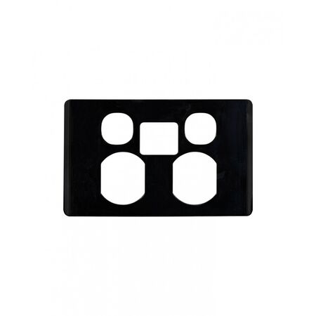 Power Point, Fully Integrated Dual USB Charger (Includes Leopard & Cheetah Covers)  Black x1 - CHLEPP2USB2GBK