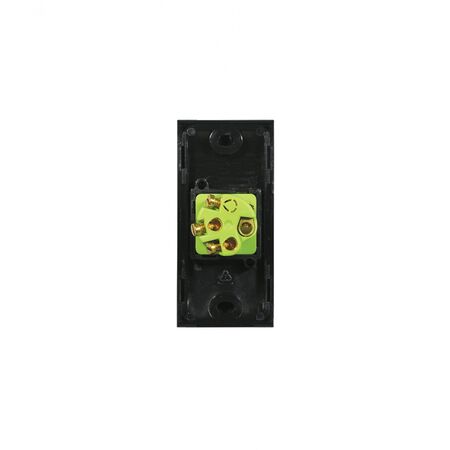 Clouded Leopard -u00a0Switch Vertical Architrave 1 Gang 10AX 16A 250V  Matt Black  x10 - CLSWVA1GMBK