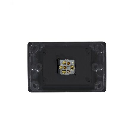 Cougar - Switch Horizontal 1 Gang 10AX/16A 250V~  White x10 - COSW1G