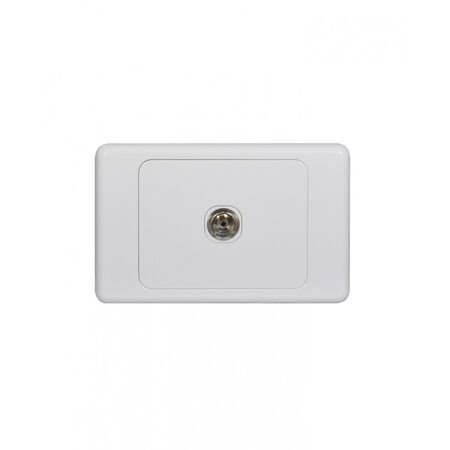 TV Socket F to Pal Type Connection 1 Gang  x10 - COTVFP1G