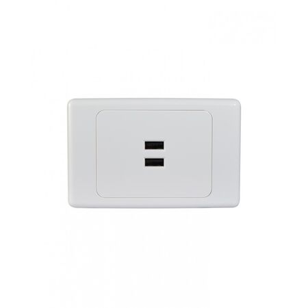 Cougar - Fully Integrated 3.4A Dual USB Charger Plate  x5 - COUSB2G