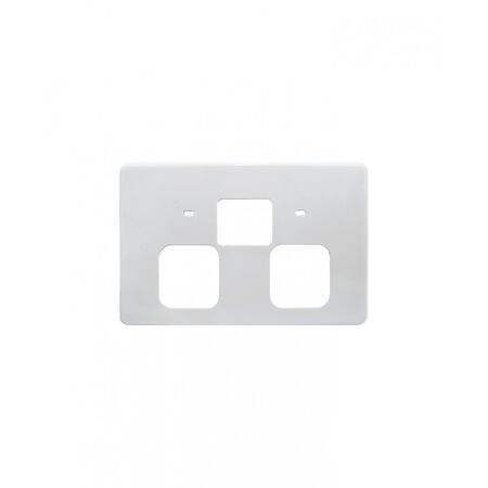 Flat Cat - Power Point Fully Integrated Dual USB Charger (Type A & C) Auto Switched  Replacement White Cover x1 - FLPP2USBAUCO