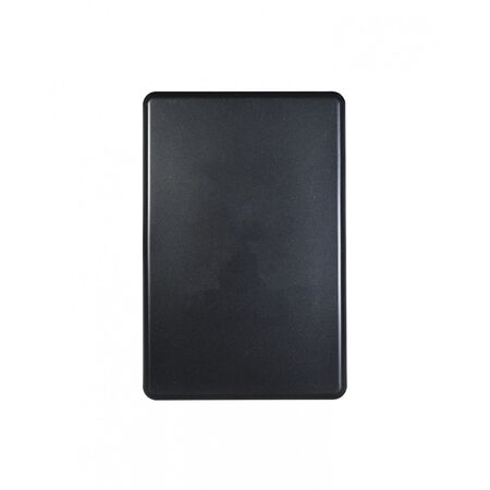 Flat Cat -u00a0Blank Plate & Cover  Matt Black x10 - FLSWPVXGMBK