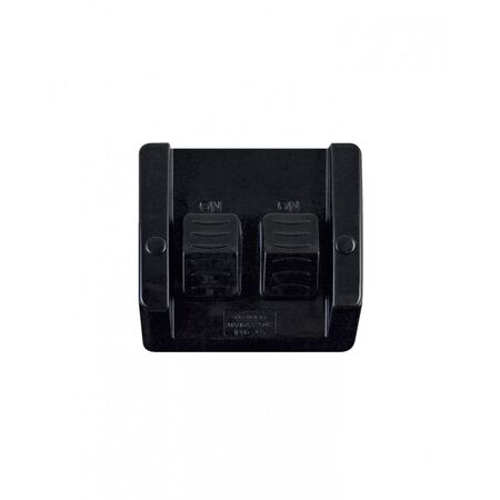 Double Outdoor Switch IP66 20A/16AX  Black x1 - HPSW2GBK