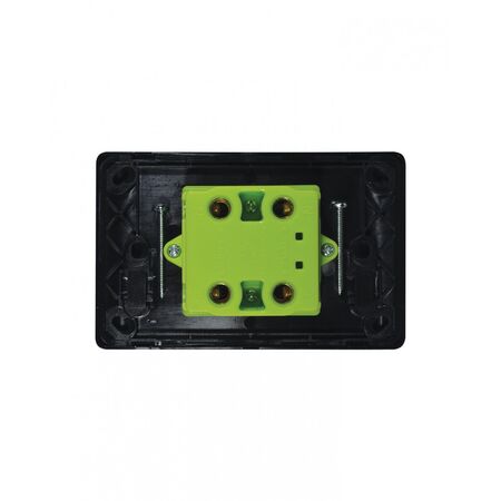 Leopard - Switch Oven 45A 250V~ Double Pole, Horizontal  Black x5 - LESWDPOV45BKH