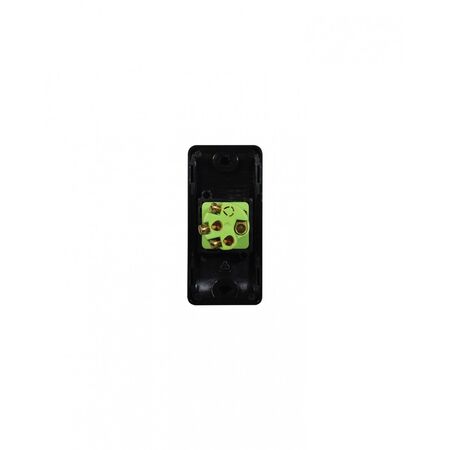 Leopard - Switch Vertical Architrave 1 Gang, 16AX/20A 250V~  Black x10 - LESWVA1GBK