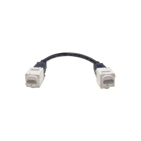 Meerkat -u00a0HDMI Cable with 2 Female Clips 18 cm  x16 - MEHDMI