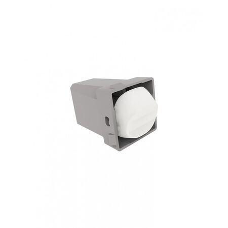 Meerkat -u00a0Switch Mechanism 3-Position 10AX/16A 250V~  Matt White x4 - MESW3MW