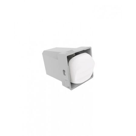 Meerkat -u00a0Switch Mechanism 3-Position 10AX/16A 250V~ Cat's Eye  Matt White x4 - MESWC3MW