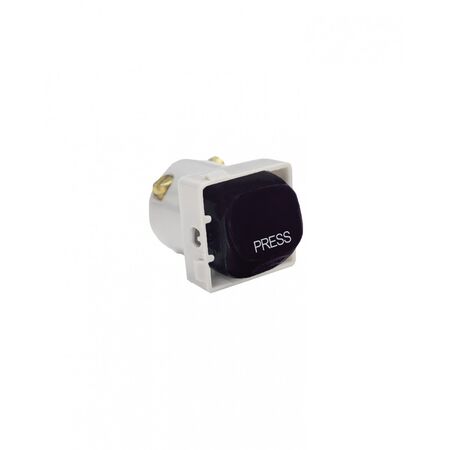 Meerkat -u00a0Switch Mechanism Bell Press Return 10AX/16A 250V~ Cat's Eye  White x5 - MESWCBPR