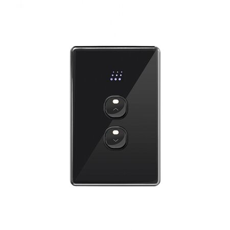 Powermesh -u00a0Blind Controller Single M.20 300W Max Per Channel 230V  Black  x1 - PMBC2BK